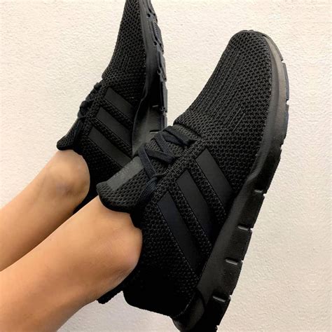 sneakers black adidas|adidas all black sneakers.